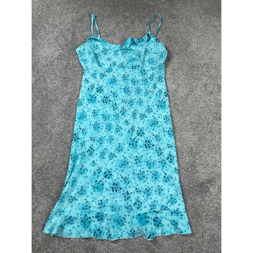 Vintage Rue 21 Dress Womens Small 90s Lizzie McGuire Butterfly Floral Fairy Y2K